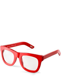 RetroSuperFuture Super By Ciccio Thick Frame Fashion Glasses Red