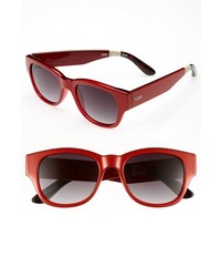 Toms Gigi 52mm Sunglasses Warm Red One Size