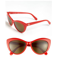Tory Burch 56mm Cat Eye Sunglasses Red One Size