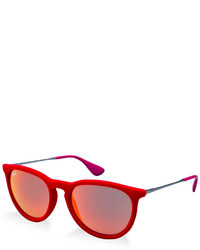 Ray-Ban Velvet Erika Mirrored Sunglasses Rb4171 54