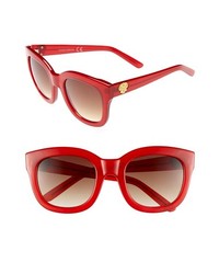 Vince Camuto 54mm Oversized Cat Eye Sunglasses Red One Size