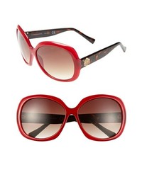 Vince Camuto 60mm Sunglasses Red Tortoise One Size