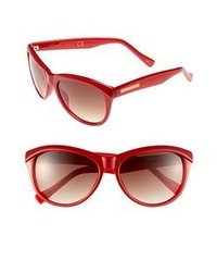 Vince Camuto Oversized Sunglasses Red One Size