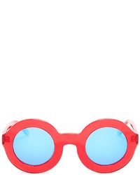 Wildfox Couture Wildfox Twiggy Round Acetate Frame Sunglasses