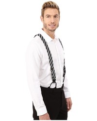 Stacy Adams Gingham Striped Button On Suspenders