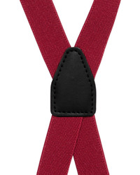 H&M Suspenders Red