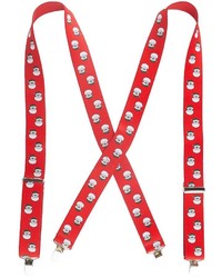 Wembley Santa Head Holiday Suspenders