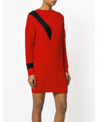 Rag & Bone Contrast Panelled Sweater Dress