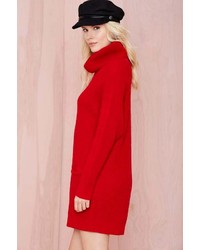 Factory Ring The Alarm Sweater Dress