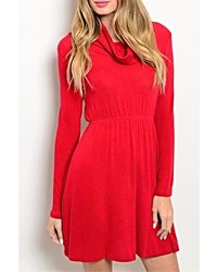 Michele Poppy Red Dress