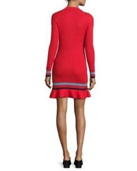 3.1 Phillip Lim Smocked Sweater Dress