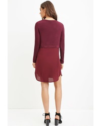 Forever 21 Sweater Combo Dress