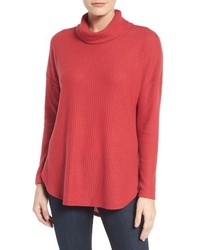 Bobeau Cowl Neck Sweater