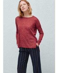 Mango Outlet Flecked Sweater