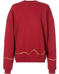 Haider Ackermann Gold Tone Detail Sweater
