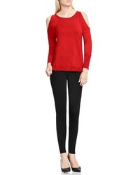 Vince Camuto Petite Cold Shoulder Sweater