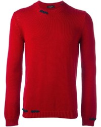 Roberto Collina Stitch Detail Knitted Sweater