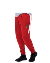 STARTE R Redwhite Atlanta Falcons Goal Post Fleece Pants