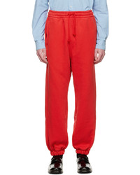 Stefan Cooke Red Cotton Lounge Pants