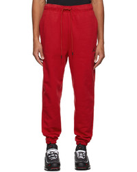 NIKE JORDAN Red Essentials Lounge Pants