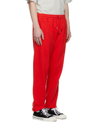 Han Kjobenhavn Red Fleece Lounge Pants