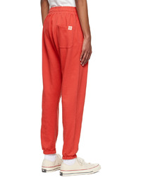 Bather Red Organic Cotton Lounge Pants