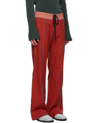 TheOpen Product Red Piping Lounge Pants