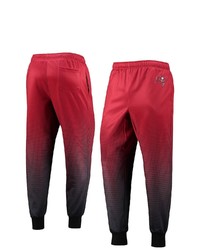 FOCO Red Tampa Bay Buccaneers Gradient Jogger Pants