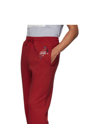 Opening Ceremony Red Unisex Lounge Pants