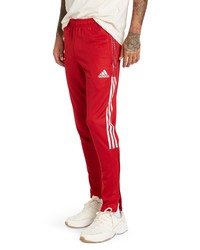 adidas Tiro 3 Stripe Soccer Pants In Red White At Nordstrom