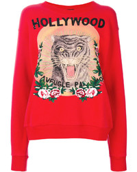 Gucci Hollywood Feline Print Sweatshirt