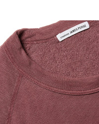 James Perse Loopback Supima Cotton Jersey Sweatshirt