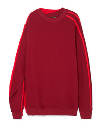 Y/Project Oversized Layered Cotton Jersey Sweatshirt