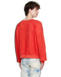 Seekings Red Raglan Sweatshirt