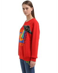 Gucci Sequined Ufo Cotton Sweatshirt
