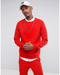 Asos Sweatshirt In Red