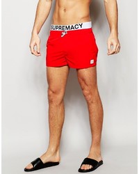 Supremacy Logo Double Waistband Swim Shorts