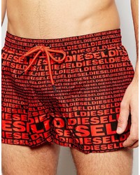Diesel Logo Swim Shorts