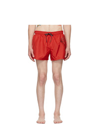 Versace Underwear Red Medusa Swim Shorts