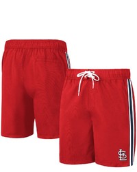 G-III SPORTS BY CARL BANKS Red St Louis Cardinals Sand Beach Volley Swim Shorts At Nordstrom