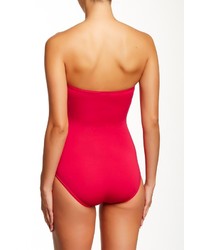 Tommy Bahama Floating Wire Bandeau One Piece Swimsuit