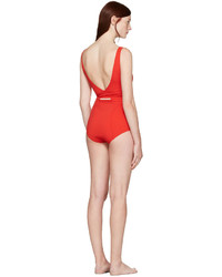 Lisa Marie Fernandez Red Yasmin Swimsuit