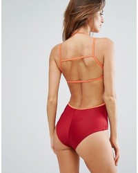 RVCA Ribbed Swimsuit