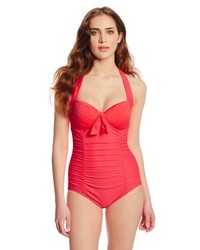 Seafolly Goddess Soft Cup Halter Neck One Piece Swimsuit