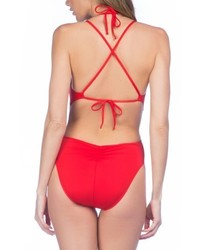 Kenneth Cole New York Sexy Solid One Piece Swimsuit