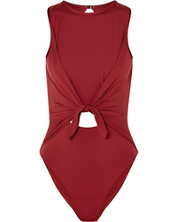 Skin The Naomi Tie Front Cutout Swimsuit