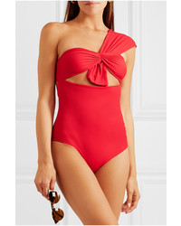 Marysia Venice Maillot One Shoulder Cutout Swimsuit