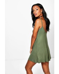 Boohoo Daisie Strappy Swing Playsuit