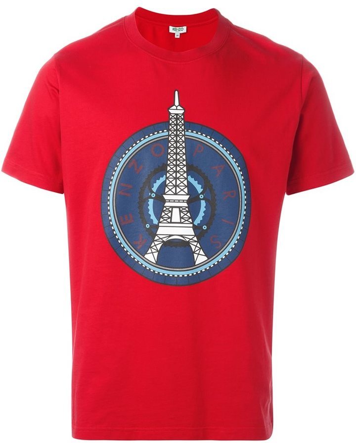 Kenzo Eiffel Tower T Shirt, $85 