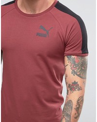 Puma Muscle Fit T Shirt In Red To Asos